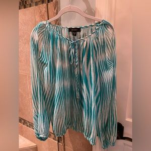 Karen Kane Split Sleeve Top XL NWT